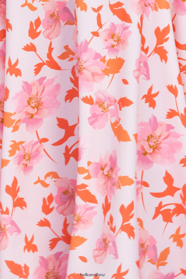 Hello Molly Dish It Out Midi Dress Pink PBN8863735 Clothing