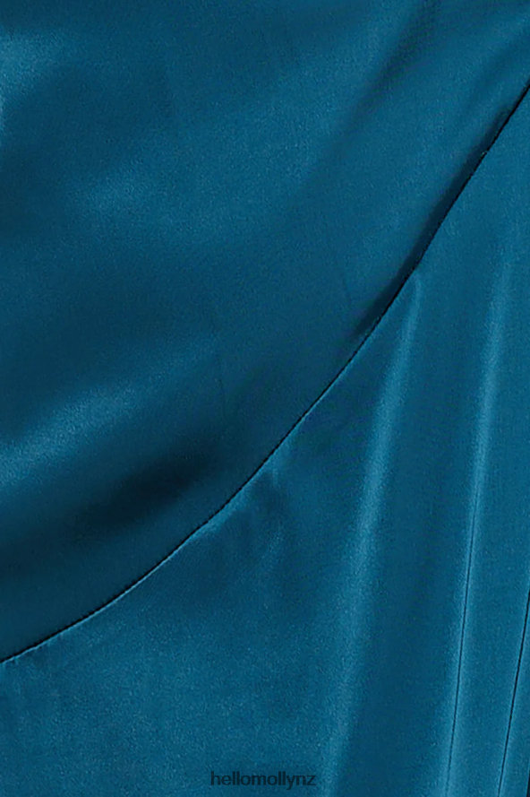 Hello Molly Events On High Satin Midi Dress Blue PBN8863964 Clothing