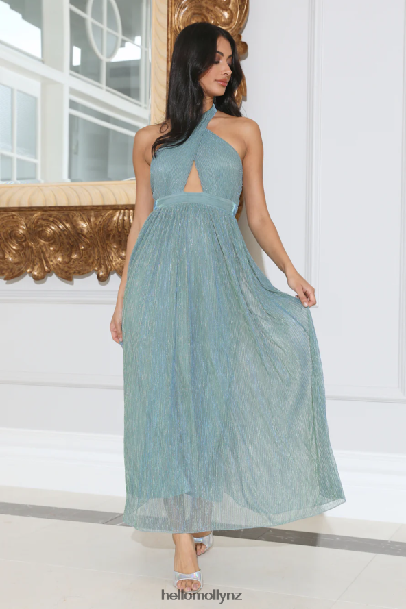 Hello Molly Flowy Dreams Midi Dress Green PBN8865069 Clothing