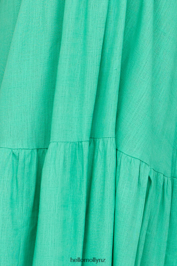 Hello Molly Grass Is Greener Midi Dress Green PBN8864022 Clothing