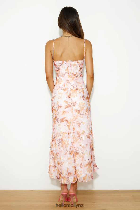 Hello Molly Having Fun Midi Dress Pink PBN8864911 Clothing