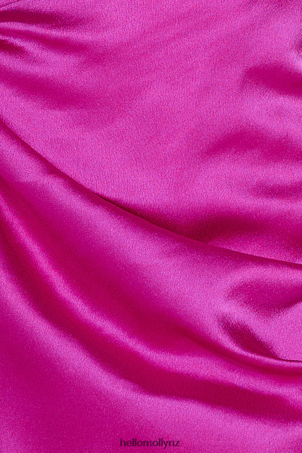 Hello Molly Hush Hush Midi Dress Purple PBN8864089 Clothing