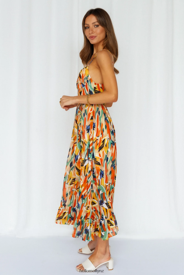 Hello Molly Lay It Out Midi Dress Green PBN8863477 Clothing