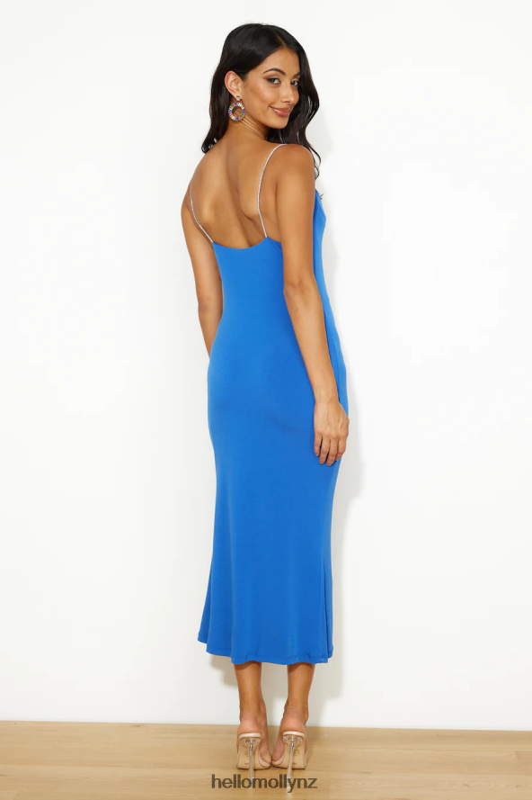 Hello Molly Look At That Midi Dress Royal Blue PBN8864944 Clothing
