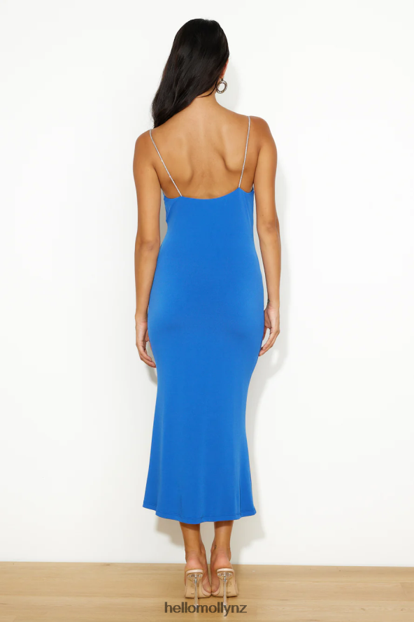 Hello Molly Look At That Midi Dress Royal Blue PBN8864944 Clothing