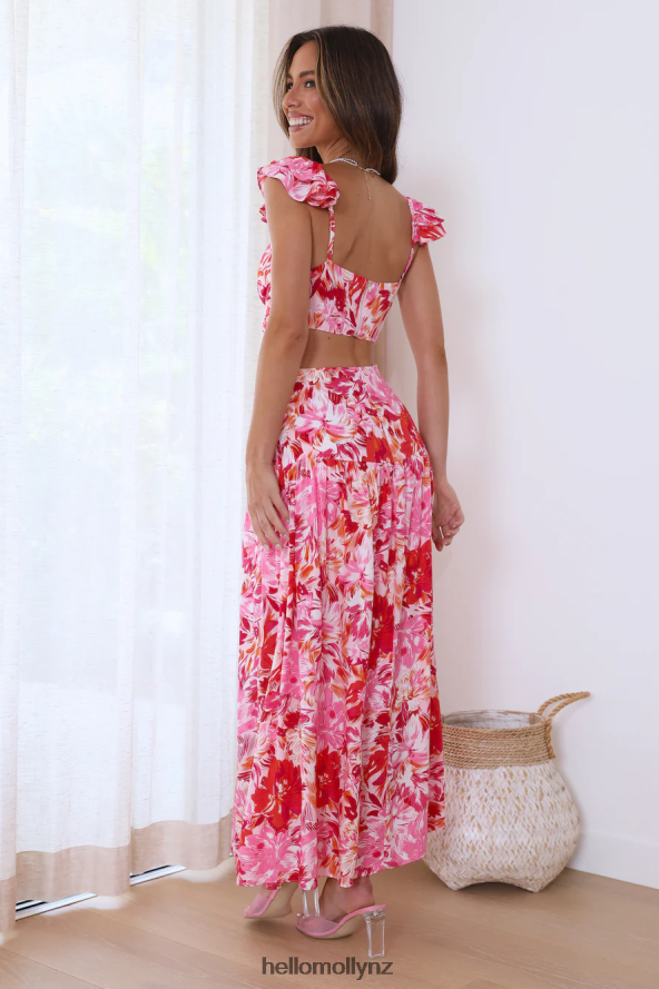 Hello Molly Love The Fit Midi Dress Pink PBN8863762 Clothing