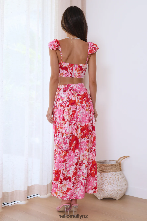 Hello Molly Love The Fit Midi Dress Pink PBN8863762 Clothing