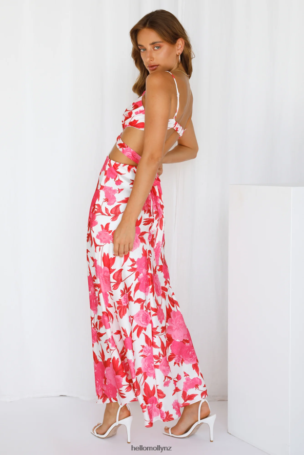 Hello Molly Lover Like Me Midi Dress Red PBN8864032 Clothing