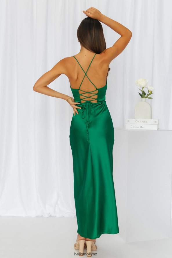 Hello Molly Made Love Midi Dress Green PBN8863819 Clothing