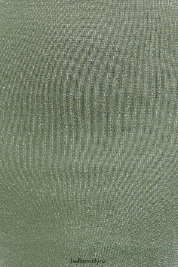 Hello Molly Midnight Stars Midi Dress Green PBN8864738 Clothing