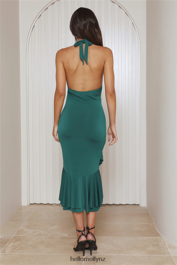 Hello Molly My Goal Midi Dress Green PBN8865187 Clothing