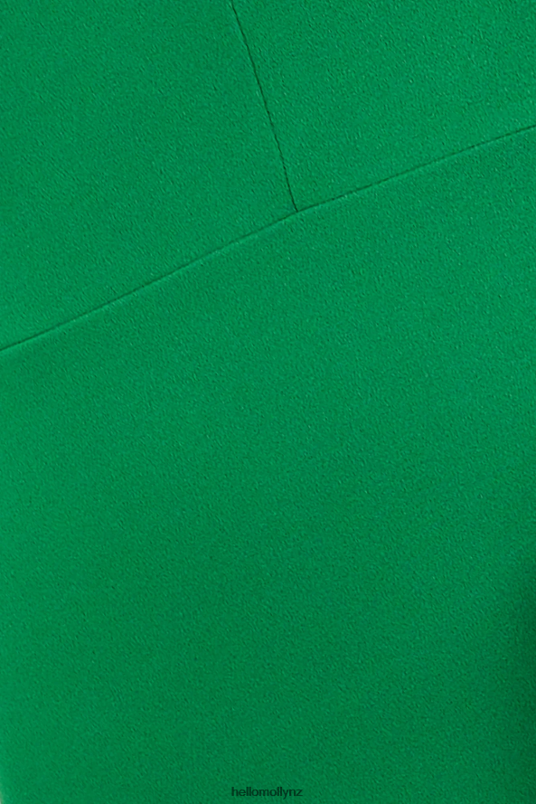 Hello Molly Nikki Midi Dress Forest Green PBN8864518 Clothing