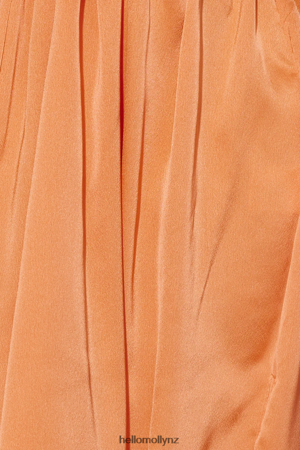 Hello Molly No Cares Midi Dress Orange PBN8865051 Clothing