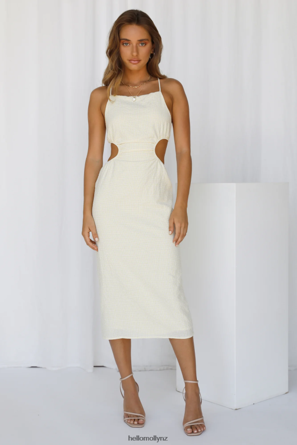 Hello Molly Skip To It Midi Dress PBN8864841 Clothing