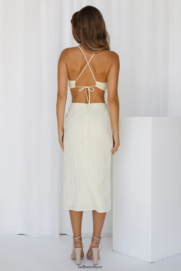 Hello Molly Skip To It Midi Dress PBN8864841 Clothing