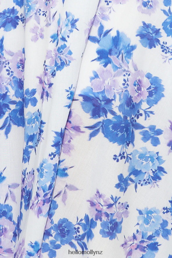 Hello Molly Soft Memory Midi Dress Blue PBN8864908 Clothing