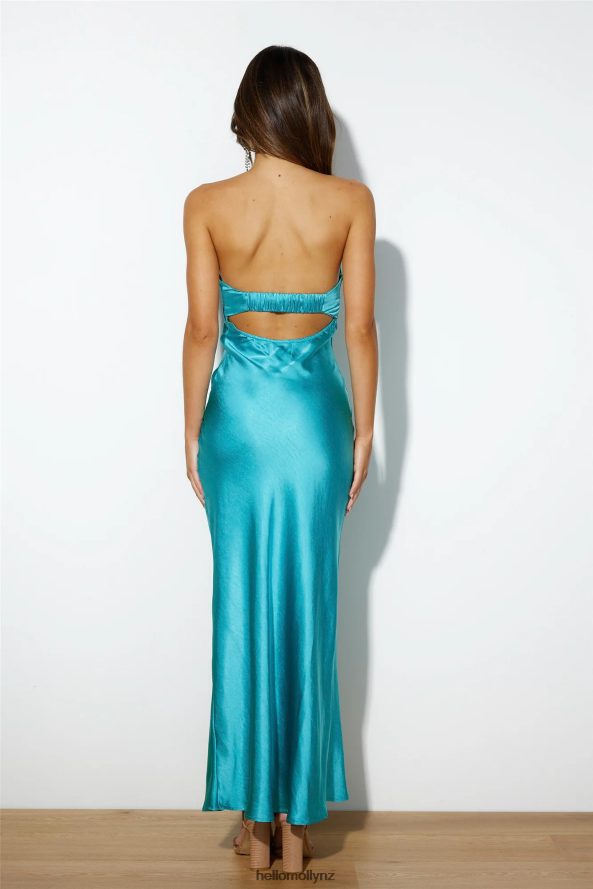 Hello Molly Songs Of Mine Midi Dress Blue PBN8864280 Clothing