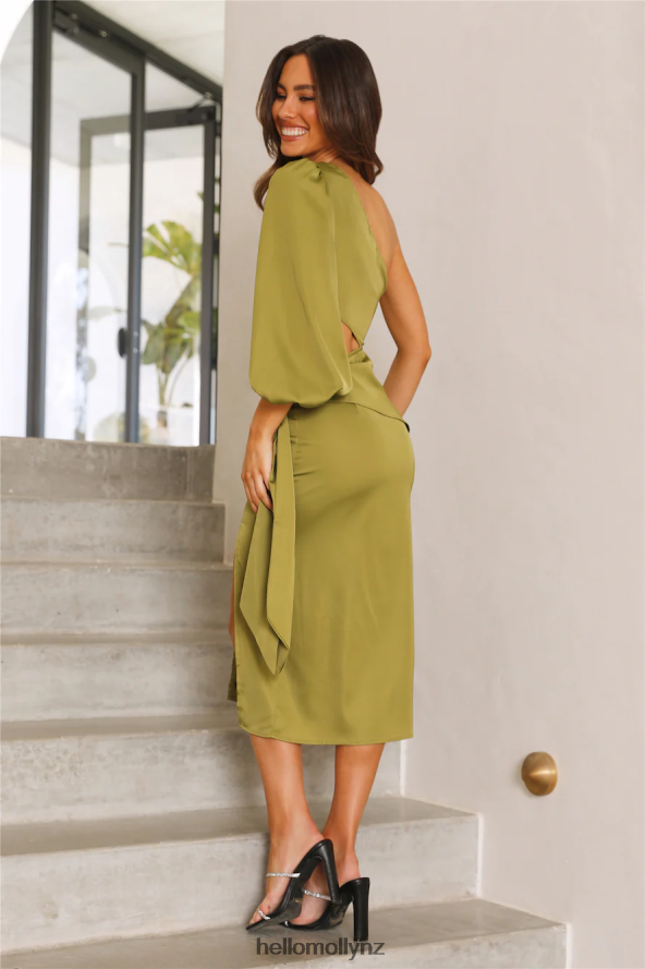 Hello Molly Sophie Choice Midi Dress Green PBN8864771 Clothing