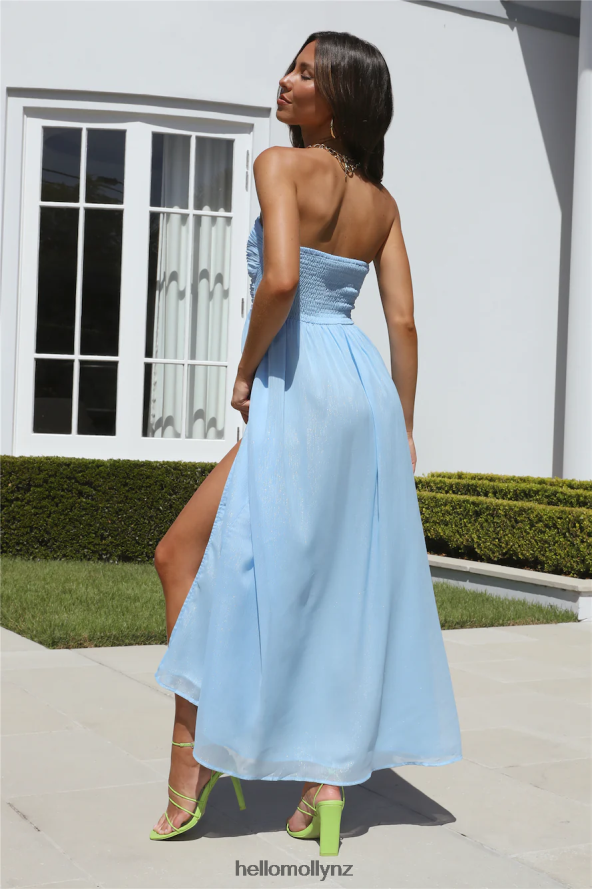 Hello Molly Special Things Midi Dress Blue PBN8864073 Clothing