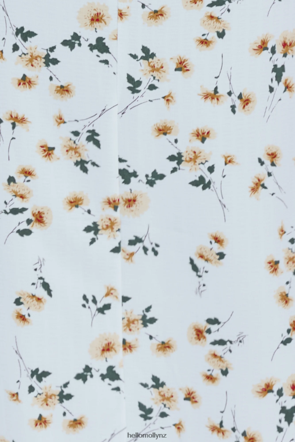 Hello Molly Summer Sweetness Midi Dress Yellow PBN8864142 Clothing