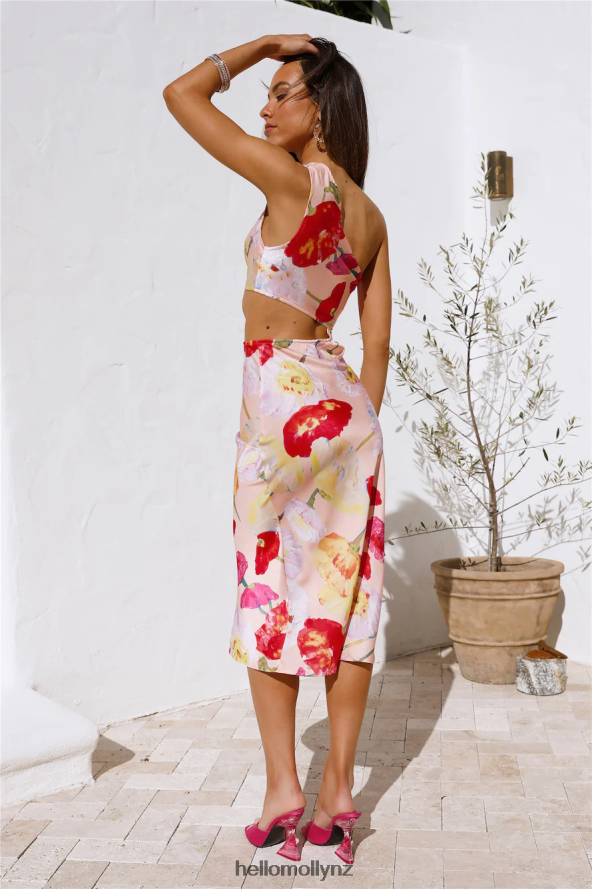 Hello Molly Sweet Affair Midi Dress Multi PBN8863878 Clothing