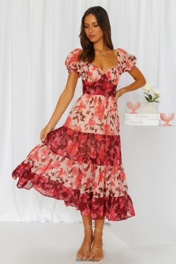 Hello Molly Sweet Views Midi Dress PBN8864126 Clothing