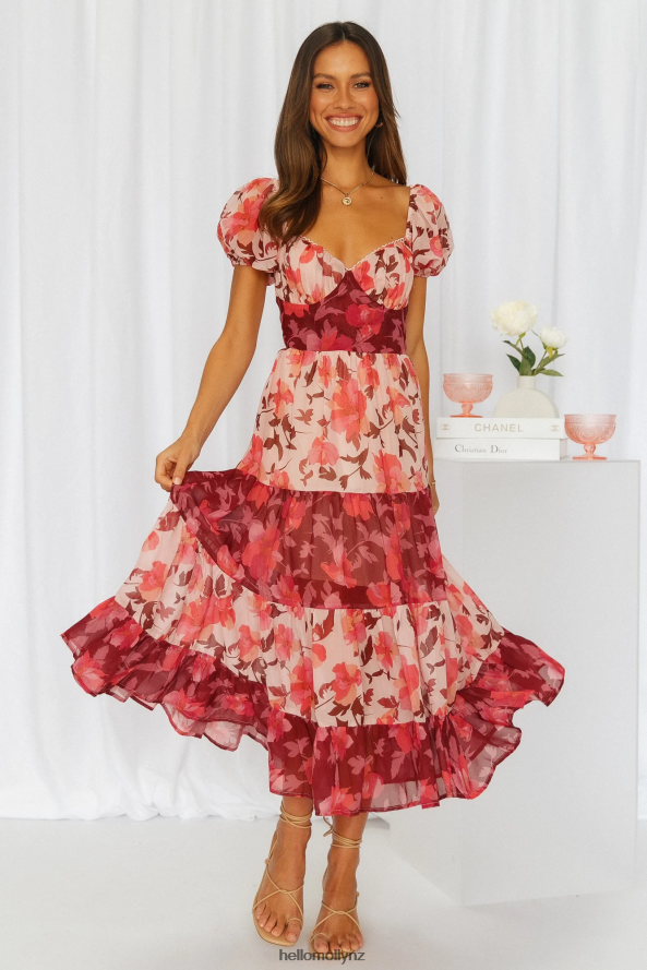 Hello Molly Sweet Views Midi Dress PBN8864126 Clothing