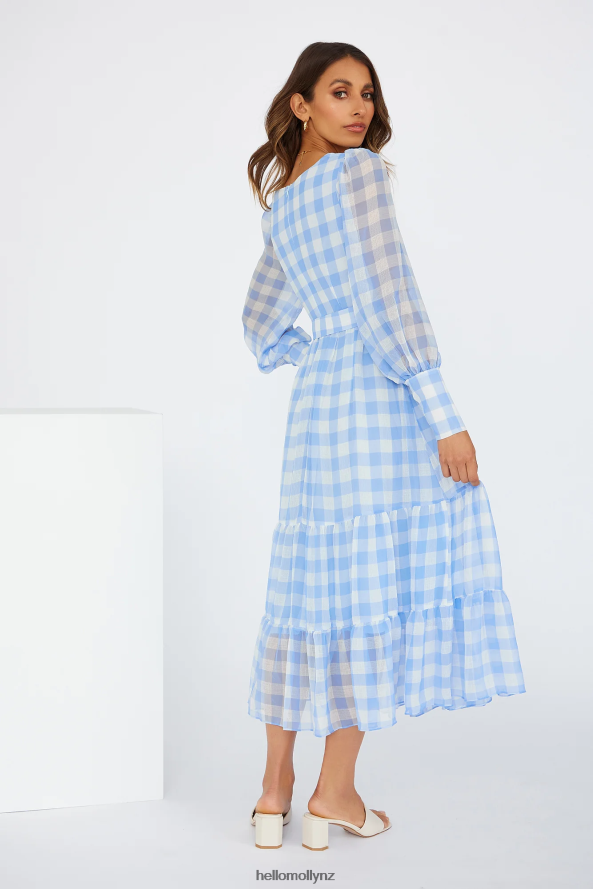 Hello Molly Time Of Fairytales Midi Dress Blue PBN8865004 Clothing
