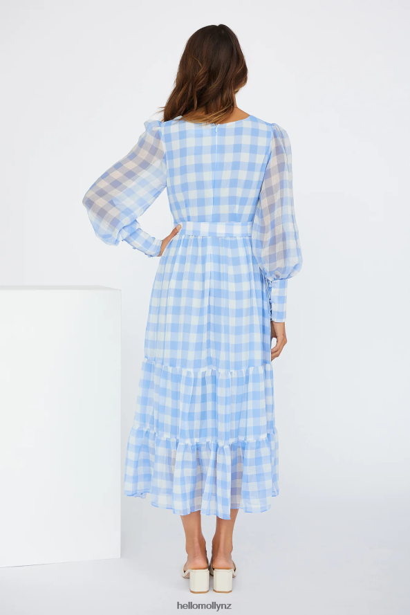 Hello Molly Time Of Fairytales Midi Dress Blue PBN8865004 Clothing