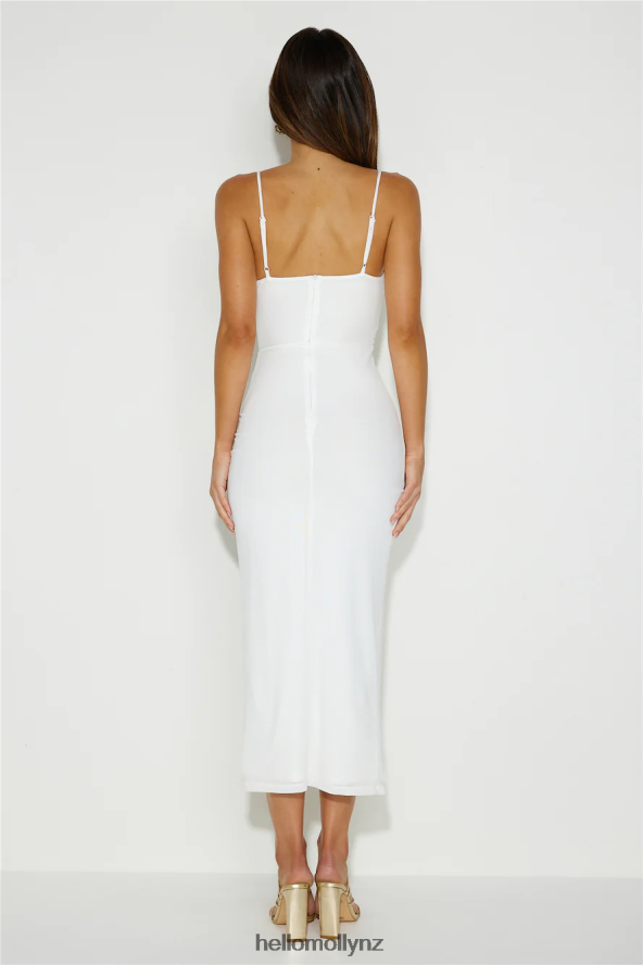 Hello Molly Time Winner Midi Dress White PBN8865112 Clothing