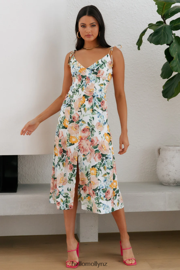 Hello Molly Under The Sun Midi Dress Floral PBN8864586 Clothing