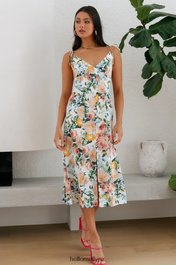 Hello Molly Under The Sun Midi Dress Floral PBN8864586 Clothing
