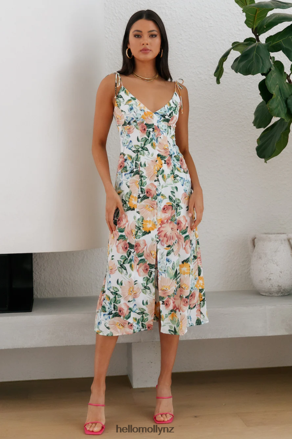 Hello Molly Under The Sun Midi Dress Floral PBN8864586 Clothing