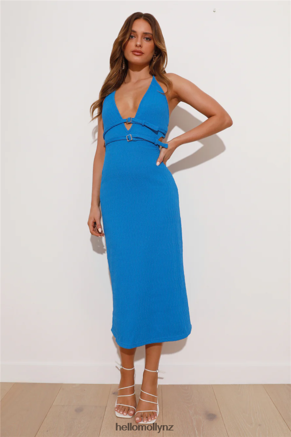 Hello Molly Vacation 'Fit Midi Dress Blue PBN8865436 Clothing