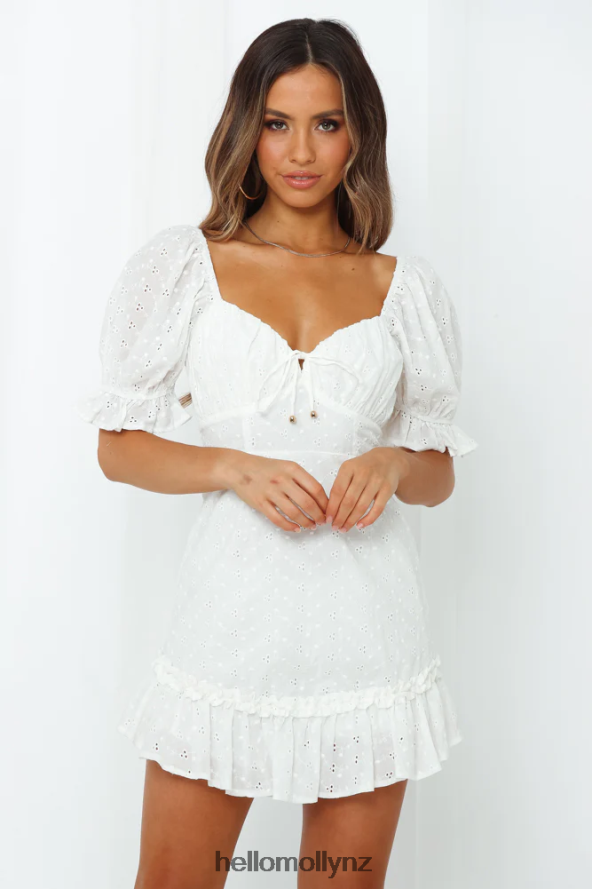 Hello Molly Absolutely Baby Dress White PBN886631 Clothing