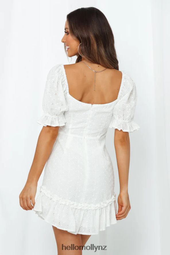 Hello Molly Absolutely Baby Dress White PBN886631 Clothing