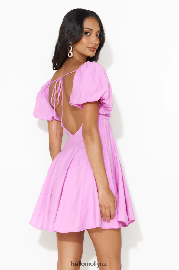 Hello Molly Can We Dream Mini Dress Pink PBN8862045 Clothing