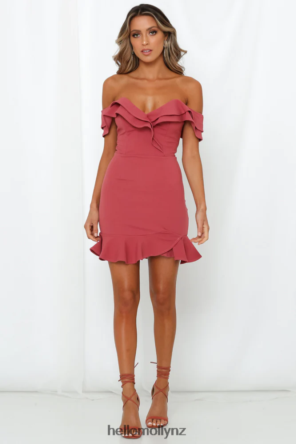 Hello Molly Carrying Your Love Dress Rose PBN886124 Clothing