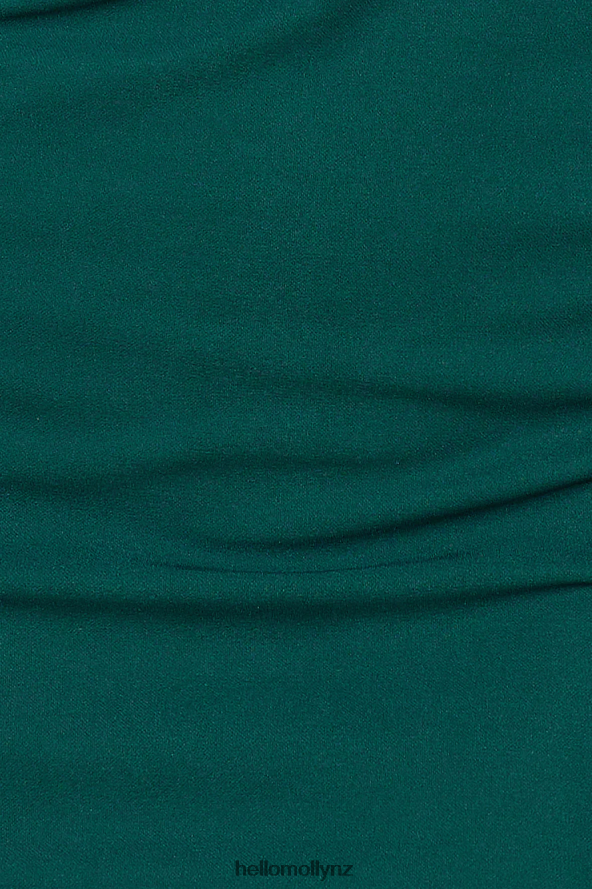 Hello Molly Classiness Mini Dress Forest Green PBN8863304 Clothing