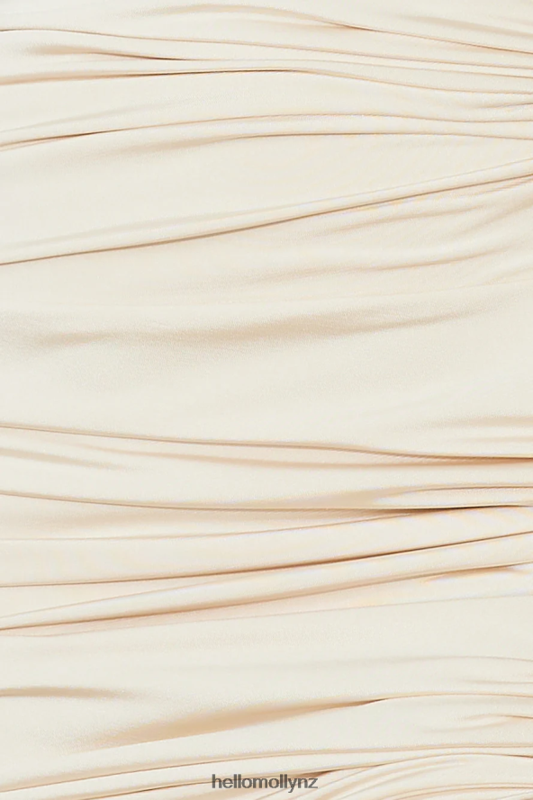 Hello Molly Club Music Mini Dress Cream PBN8862596 Clothing