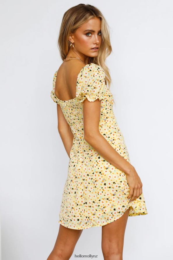 Hello Molly Crows Tale Dress Yellow PBN8861371 Clothing