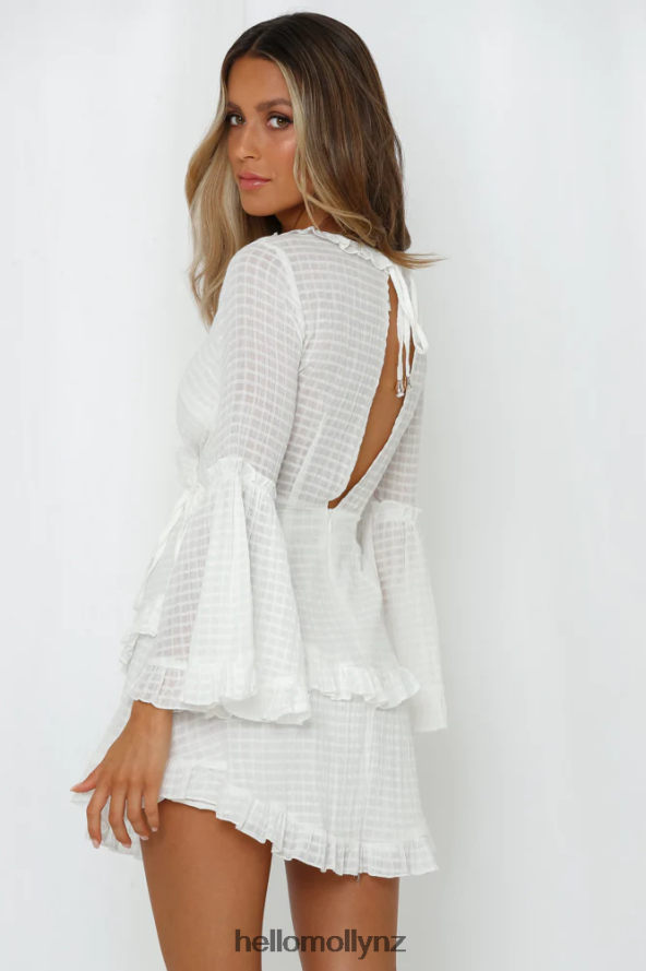 Hello Molly Dreams Of You Dress White PBN886827 Clothing