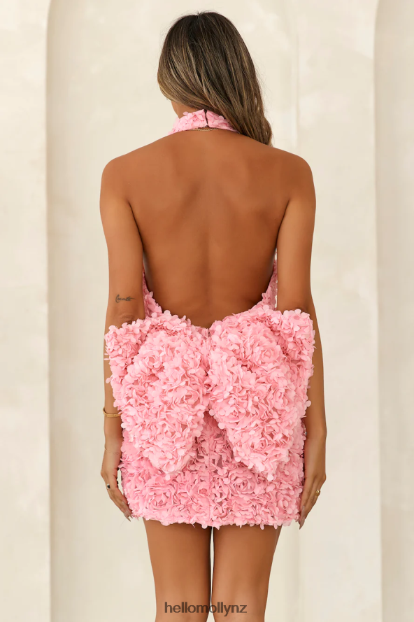 Hello Molly Extra Extra Mesh Mini Dress Pink PBN8861756 Clothing