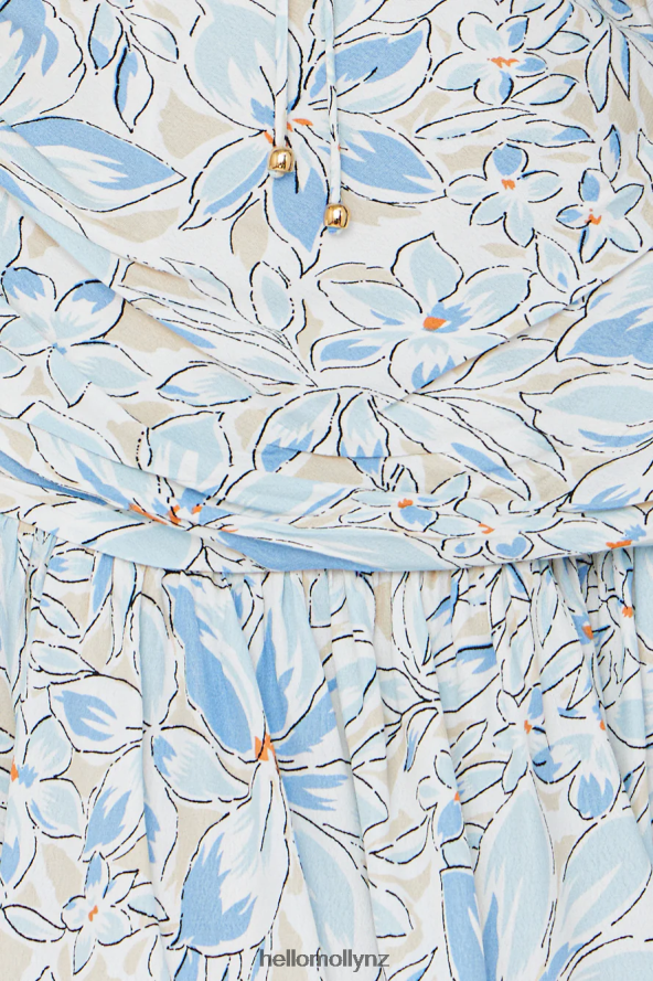 Hello Molly Fell In Too Deep Dress Steel Blue PBN8861997 Clothing