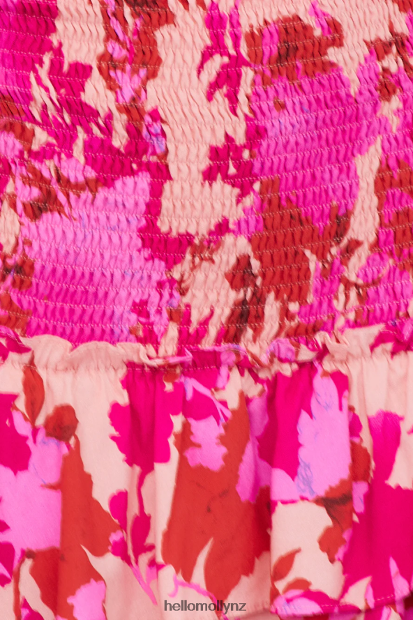 Hello Molly Fiji Fever Dress Pink PBN8861010 Clothing