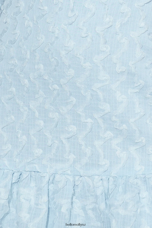 Hello Molly Floating In Luxe Mini Dress Blue PBN8861535 Clothing