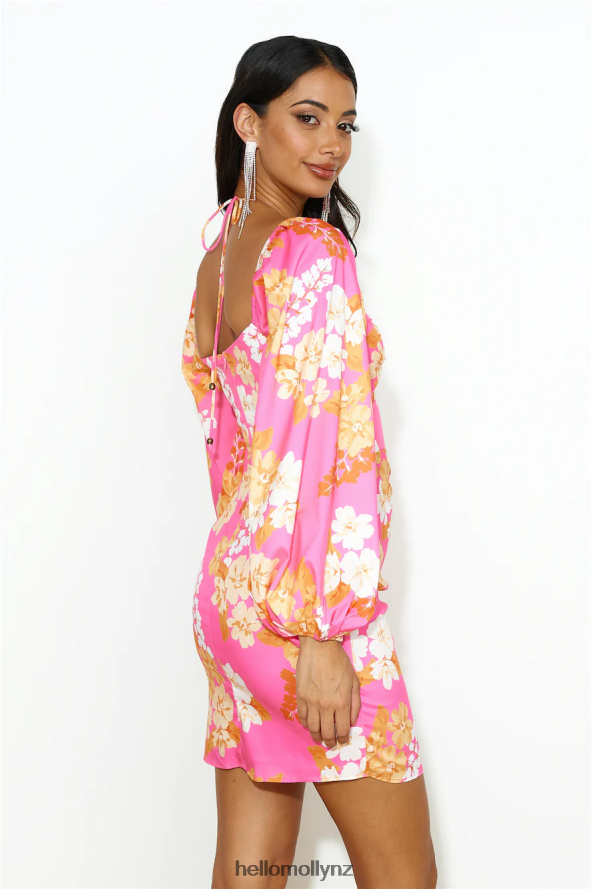 Hello Molly Fresh Season Mini Dress Pink PBN8863123 Clothing