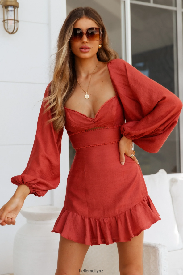 Hello Molly From The Bluebirds Dress Rose PBN886554 Clothing