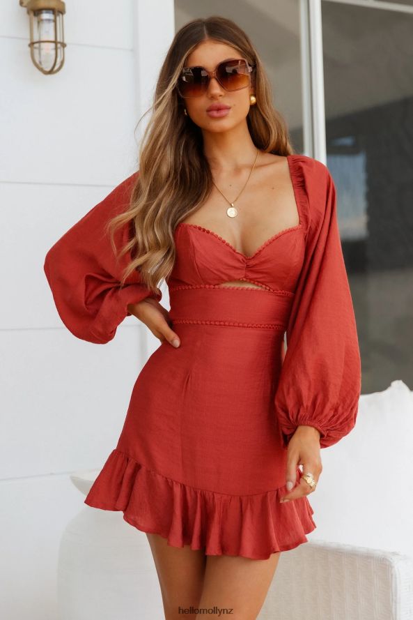 Hello Molly From The Bluebirds Dress Rose PBN886554 Clothing