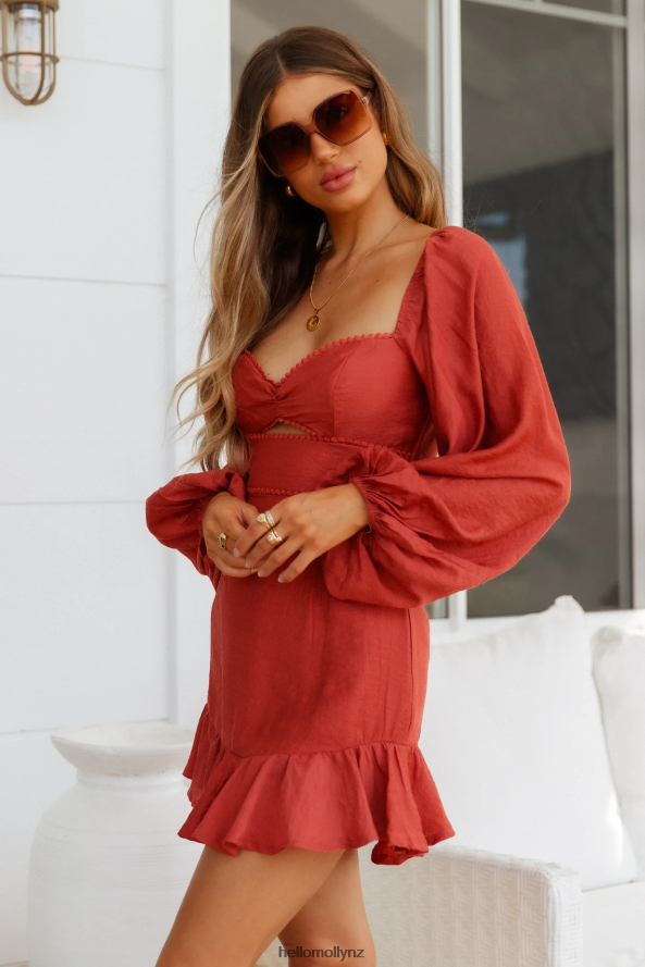 Hello Molly From The Bluebirds Dress Rose PBN886554 Clothing